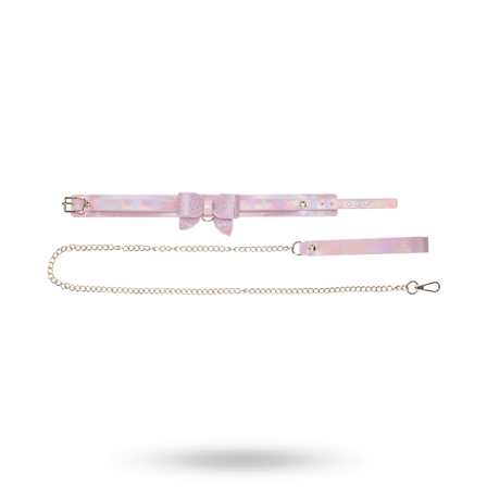 Paris Collection - Collar with Leash - Pink