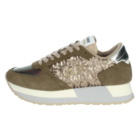 Sun68 - Sneakers - Brun - Dam - Storlek: 41 Eu, Dam, Storlek: 41 EU