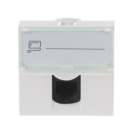 Cat6 RJ45 Keystone Jacks Slim Profile, Ethernet Wall Jack Punch Down-kontakt