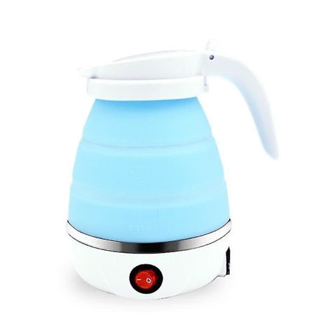 Taitettava silikoninen sähköinen vesikattila leirintään ja matkustamiseen