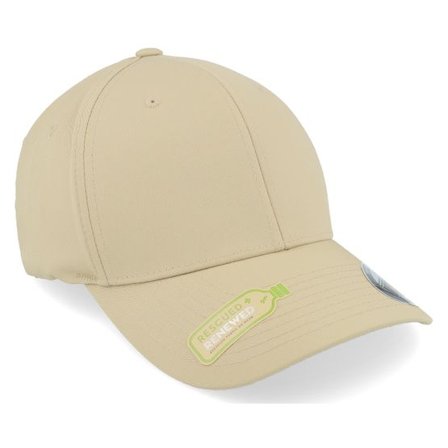 Flexfit - Beige flexfit Keps - Recycled Polyester Khaki Flexfit @ Hatstore