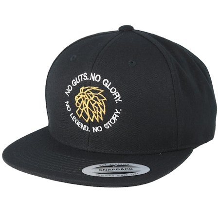 Lions - Black snapback Czapka Z Daszkiem - Legend Circle Black Snapback @ Hatstore