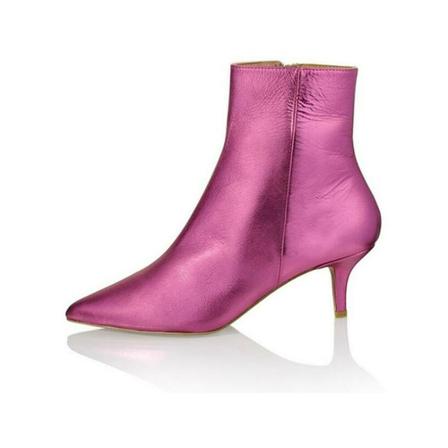 Dwrs, Heeled Boots Paars, Dames, Maat:40 EU