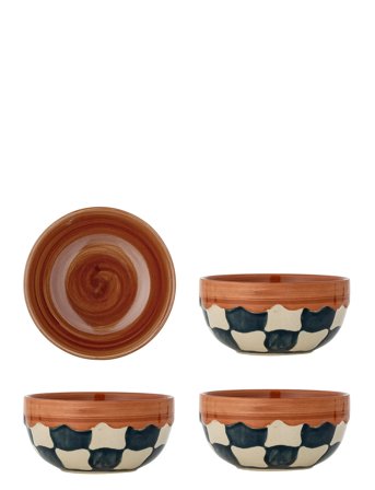 Bloomingville | Check Bowl | 590 ML