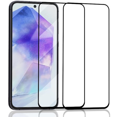2-Pack Samsung A55 Skärmskydd i Härdat Glas
