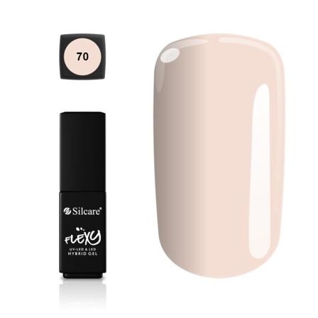 Silcare - Flexy - Hybrid Gel - Color: 70 - 4,5 Gram Orange