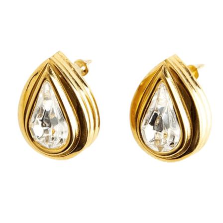 Givenchy Pre-owned Earrings Gul, Dame Vintage Smykker, Størrelse: ONE Size