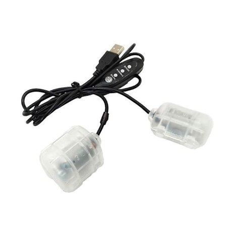 USB Vibrasjonsmassasjemotor med tre hastighetsinnstillinger, en til to 5V Bevegelsesmassasjepute/Pute Vibrerende Motor_Supergave
