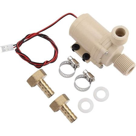 Vesi Pumppu, DC 12V Aurinkopumppu, Lämmin Vesi/Jäähdytysvesi Kierto Pumppu Harjaton Moottori 3M (FMY)