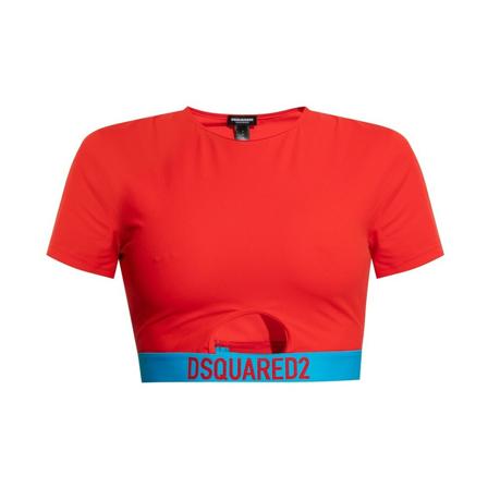 Dsquared2 Undertøj Rød, Dame Løbetoppe & shirts, Størrelse: L