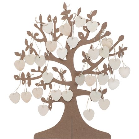 Vieraskirja Puu 50 sydämellä