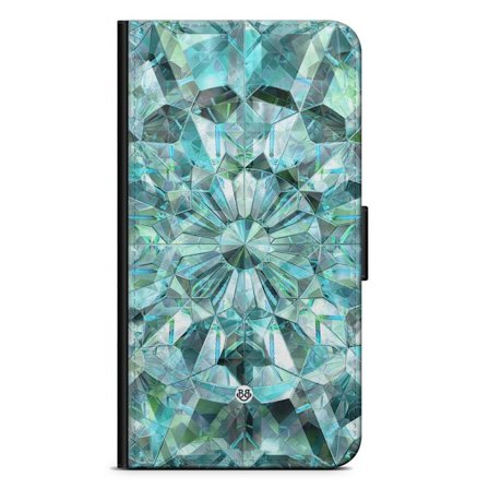Bjornberry Fodral Sony Xperia 10 IV - Gröna Kristaller