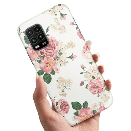 Xiaomi Mi 10 Lite - Cover/Mobilcover Retro Blomster