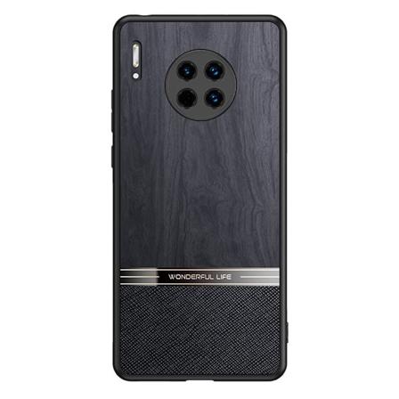 Stötsäkert mobilskal med trämotiv till Huawei Mate 30