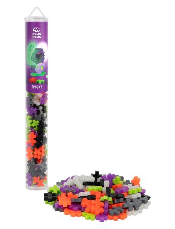 Plus-Plus | Plus-Plus Spooky Mix / 100 Pcs Tube | ONE SIZE