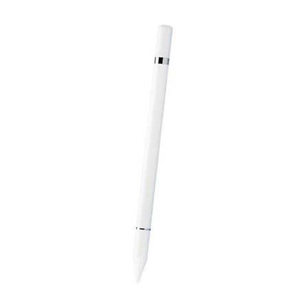2 i 1 stylus pen med skrivefunktion hvid