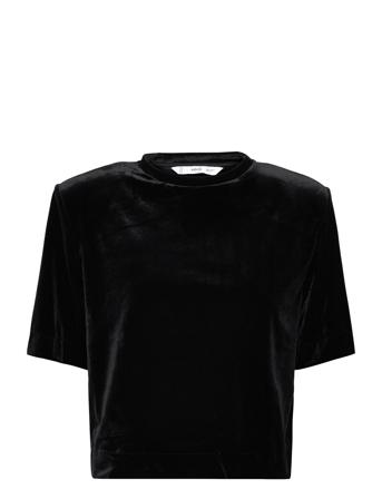 Xluriv T-shirt Top Sort Mango