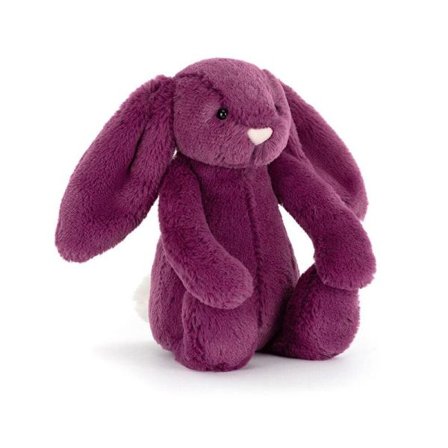 Jellycat SBashful Allium Kanin Kosedyr Liten Størrelse Lilla 18cm