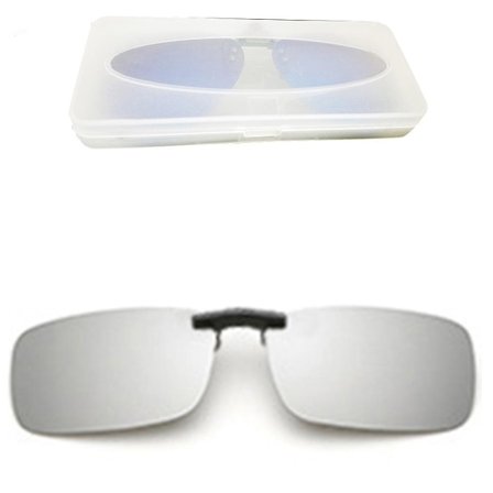 Effektfulla Clip-on Solglasögon Polarized