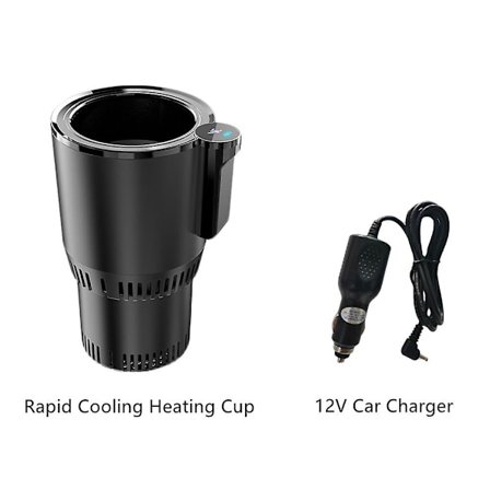 Bilvarme Kjølekopp 2-i-1 Bilkontor Kopp Krusholder Kjøling Drikkevarer Bokser Ny Dc 12v Varmer Kjøler Smart Bilkopp - Drikkeholdere