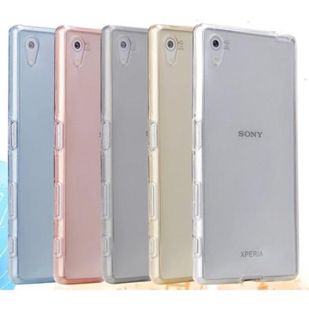 Sony Xperia Z3 - Dubbelsidigt Silikonfodral Med Touchfunktion Blå