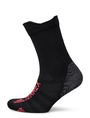 Terrex Heat.rdy Trail Running Traxion Crew Socks Underwear Socks Regular Socks Svart Adidas Performance
