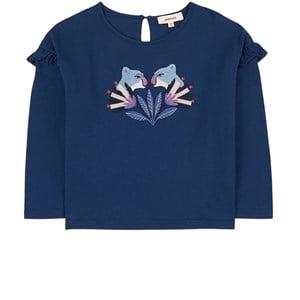 Catimini Navy Long Sleeved T-Shirt 4 Years - Tops - 4 years - Navy
