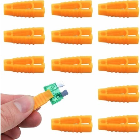 12 kappaleen auton sulakepihdit, minisulakepidike, sulakapihdit auton työkalu litteiden sulakkeiden irrottamiseen