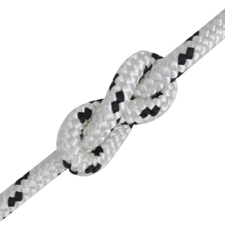 Vidaxl Båtlina Flätad 12 Mm X 250 M Polyester Vit