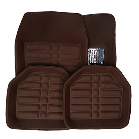 5kpl Auto lattiamatot Jalkamatot Matot Auton muotoilu Dusterille