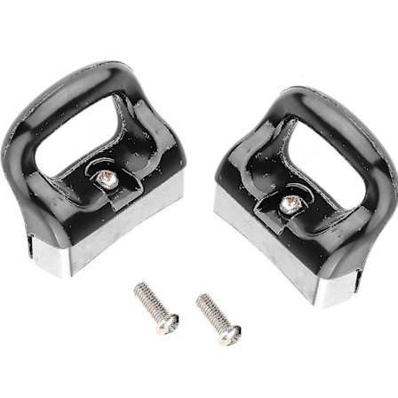 Sett med 2 erstatningshåndtak i metall til gryter, kort sidehåndtak, sausgrytehåndtak, med skruer