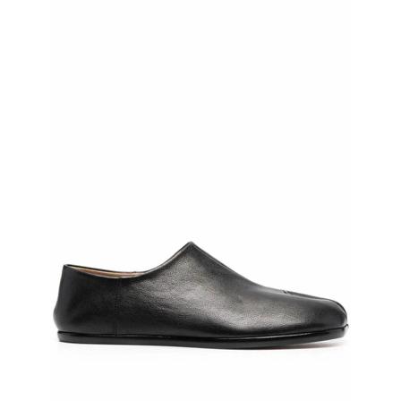 Maison Margiela Instappers , Zwart , Heren , Maat: 40 EU Instappers & Slip ons