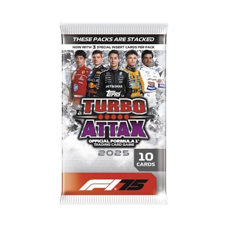 Topps Formula 1 Turbo Attax 2025 Samlarbilder Booster