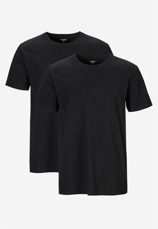 Cellbes of Sweden - Klassisk t-shirt 2-pack - svart - för herrar - L