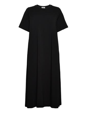 Susaan Knælang Kjole Sort ARMEDANGELS