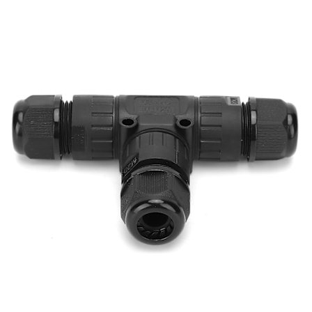 Vanntett Kobling for Utendørs Elektronisk Kabel Skjøt 3Pin IP68 M20T?3P 9?12MM