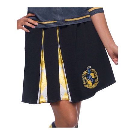 Harry Potter dame/dame Hufflepuff kostymeskjørt Bl