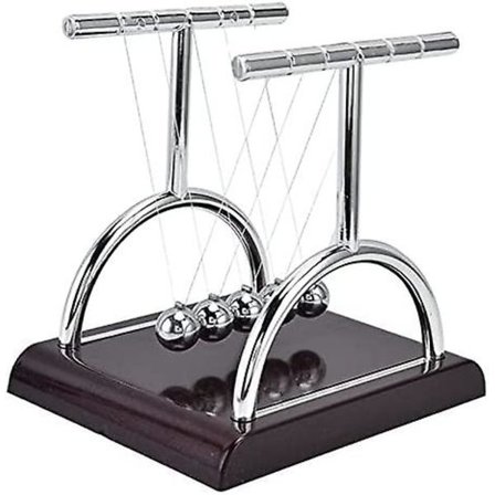 Avlastning leksak plast+stålkula hållbar intressant gungande kula för hemmet för kontoret för studier