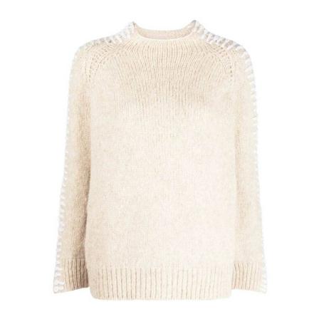 Ermanno Scervino, Blouses ; Shirts Beige, Dames, Maat:S,alpaca