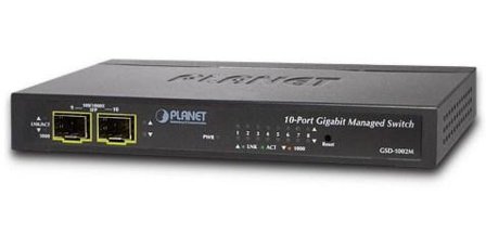 Planet GSD-1002M - switch - 8 porter - Styrt