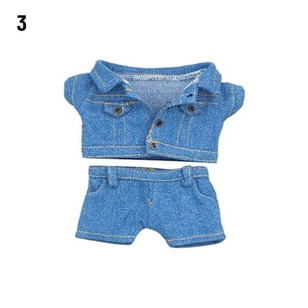 Mordely 10 cm Dockkläder Modejacka i bomull