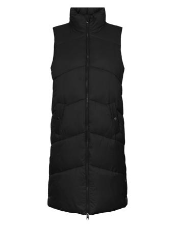 Vmuppsala 3-4 Waistcoat Noos Vests Padded Vests Svart Vero Moda*Betinget Tilbud