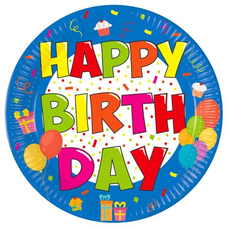 Happy Birthday Party Pienet Pahvilautaset