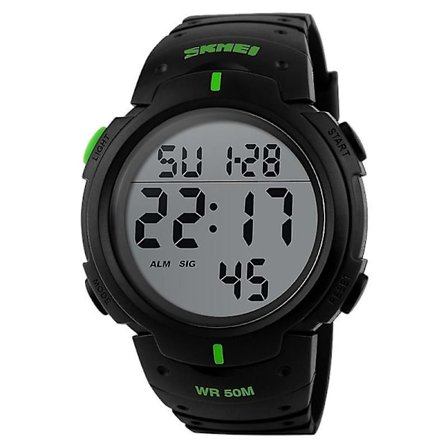 Skmei 1068 Men Vattentät Outdoor Sports Digital Watch