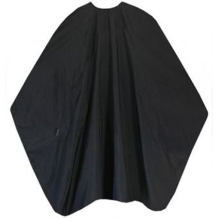 PRO Frisörkåpa | Klippkappa Hög Kvalitet, Svart