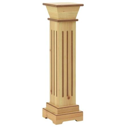 vidaXL Klassisk blompelare natur 17x17x66 cm MDF Brun