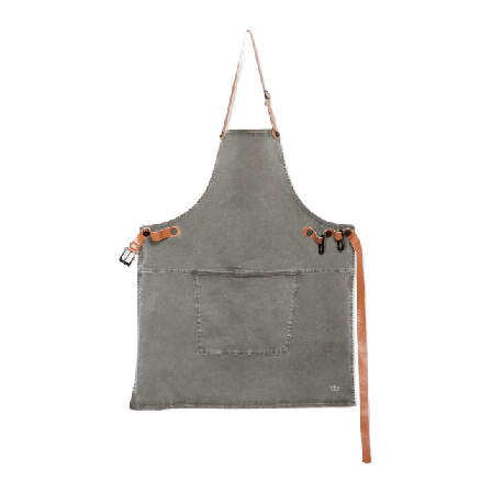 Dutchdeluxes Bbq Förkläde 66 X 68 Cm Förkläden Unisex Grå ONESIZE