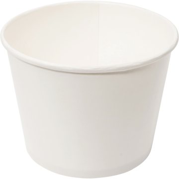 MATBEGER RUND HVIT 100CL