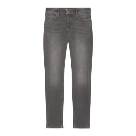Marc O'Polo, Alby slim mid-rise jeans Grijs, Dames, Maat:W34 L32,Katoen