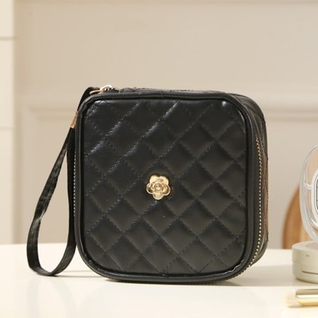 Sanitetsbind Opbevaringspose Mini Makeup Taske SORT